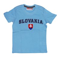 Tričko detské Slovakia znak belasé